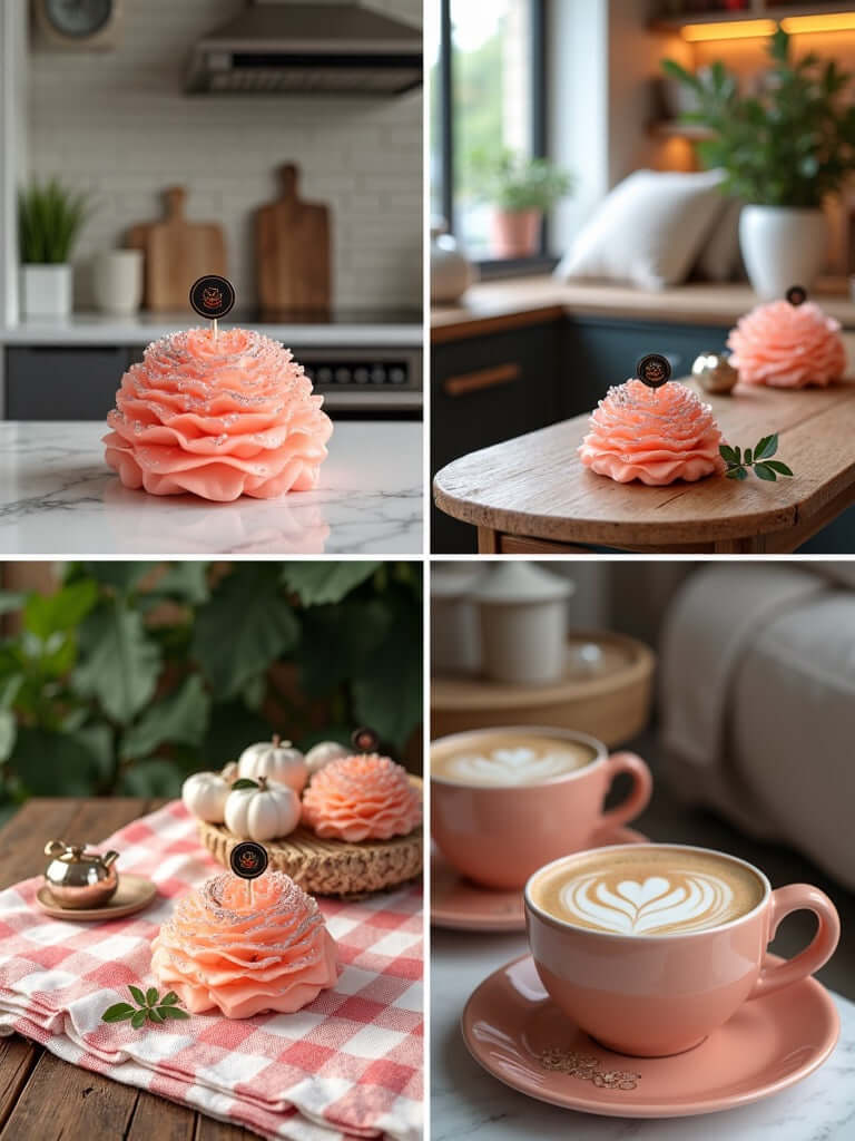Peony Scented Candle