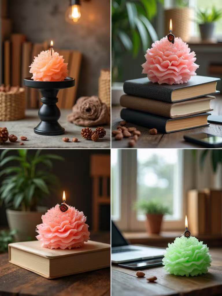 Peony Scented Candle
