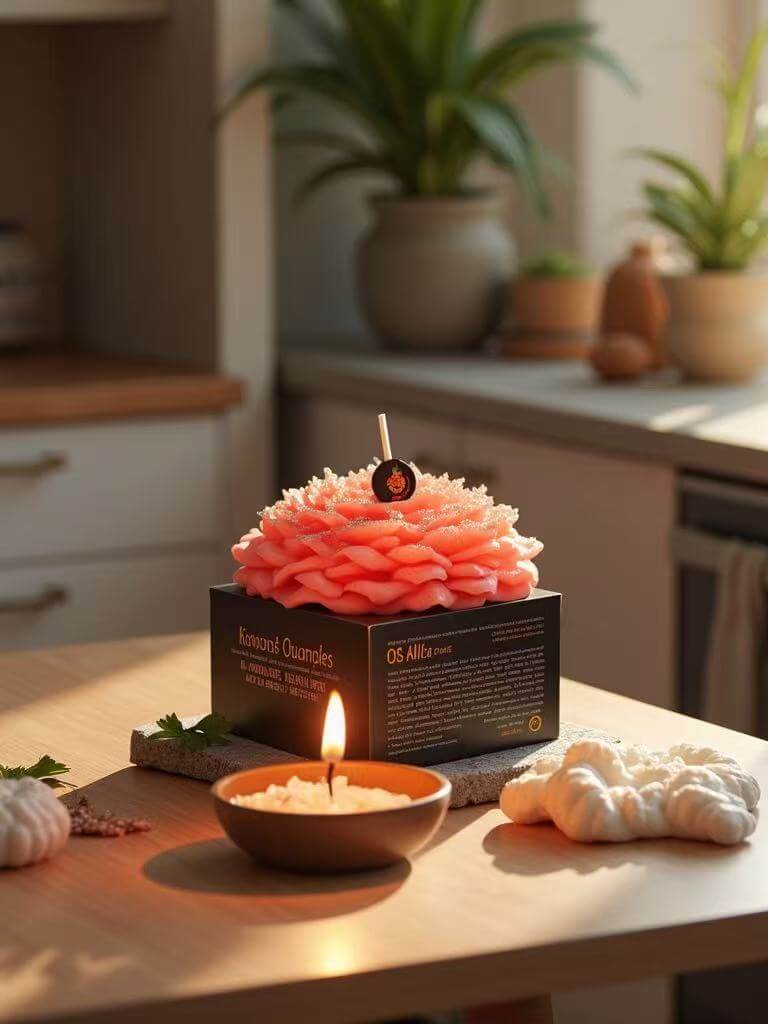 Peony Scented Candle
