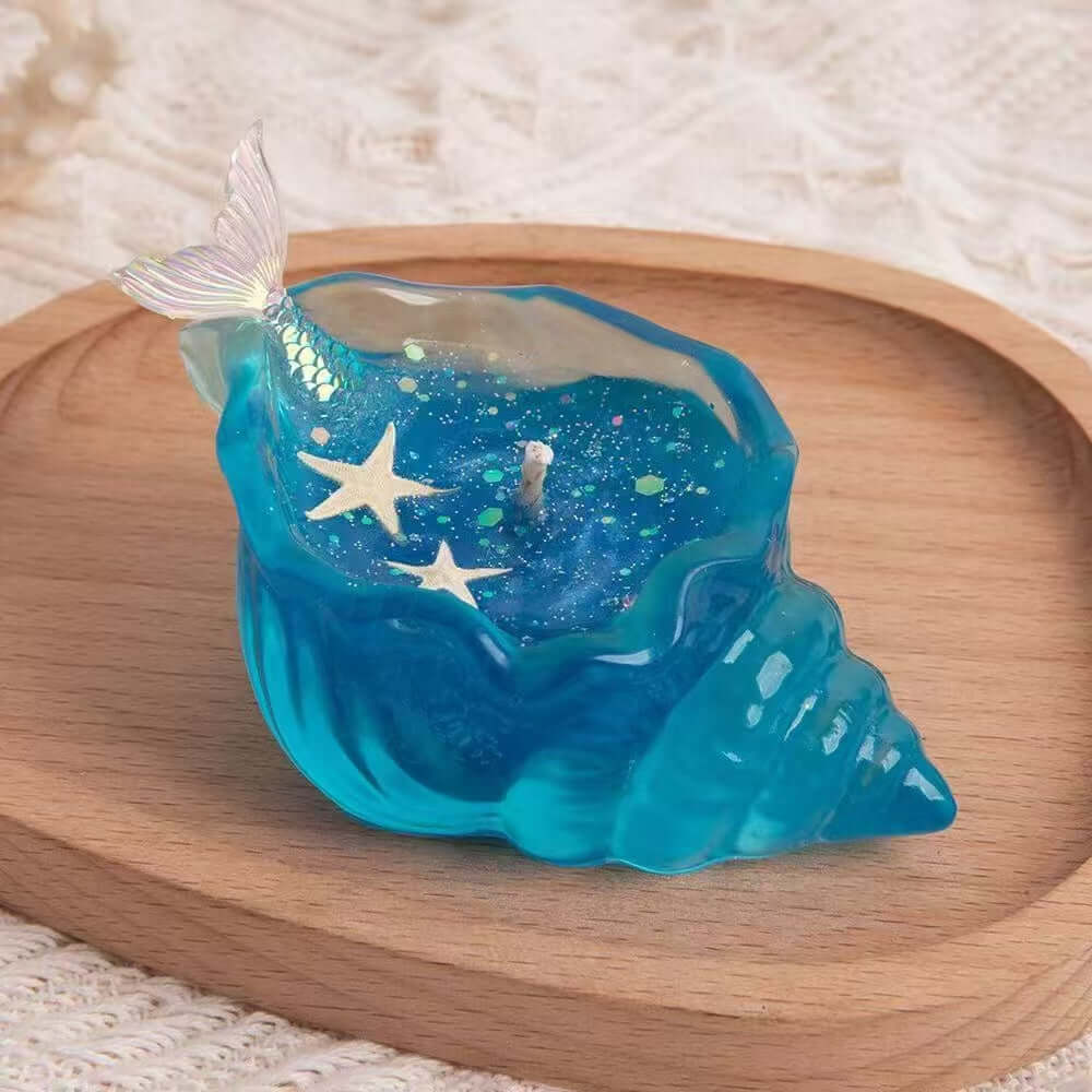 Seashell Wax Candle