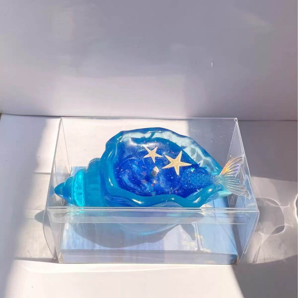 Seashell Wax Candle