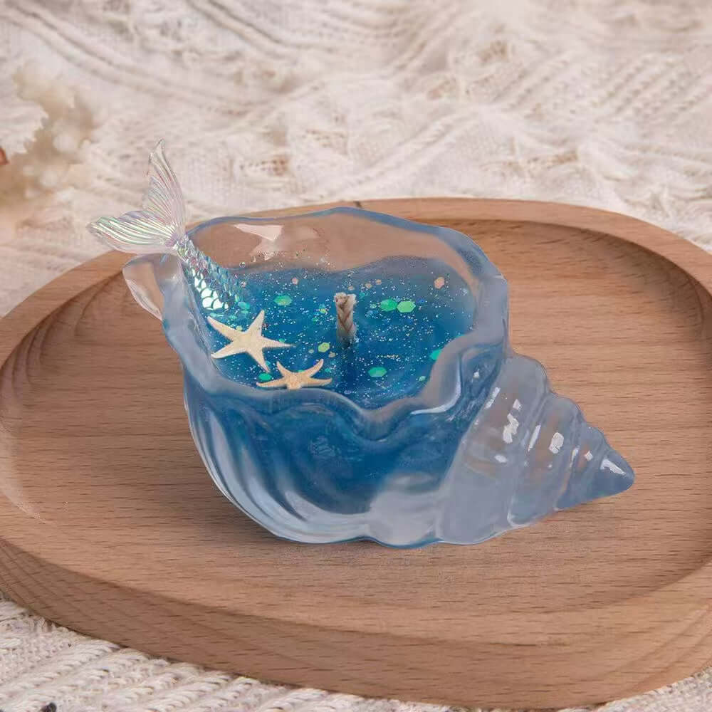 Seashell Wax Candle