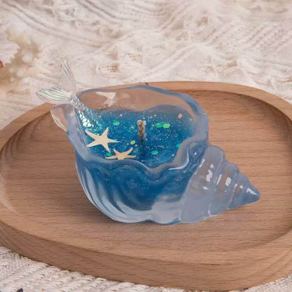 Seashell Wax Candle